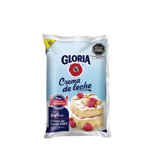 Crema de leche Gloria