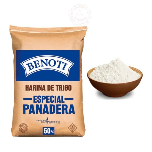 Harina Benoti panadera especial a granel