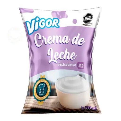 Crema de leche Vigor